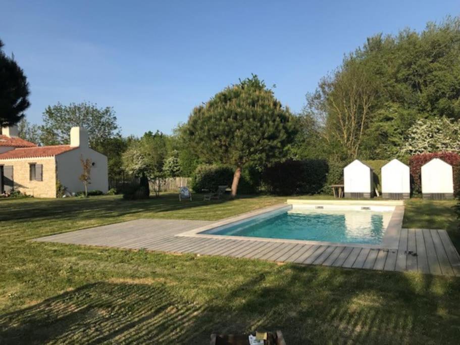 Maison Vendeenne A 5 Min Du Bord De Mer Saint-Hilaire-la-Foret ภายนอก รูปภาพ