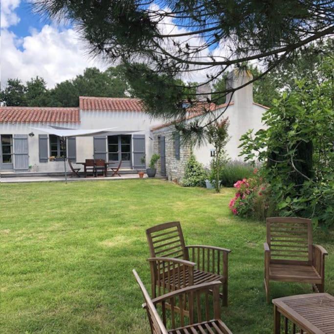 Maison Vendeenne A 5 Min Du Bord De Mer Saint-Hilaire-la-Foret ภายนอก รูปภาพ
